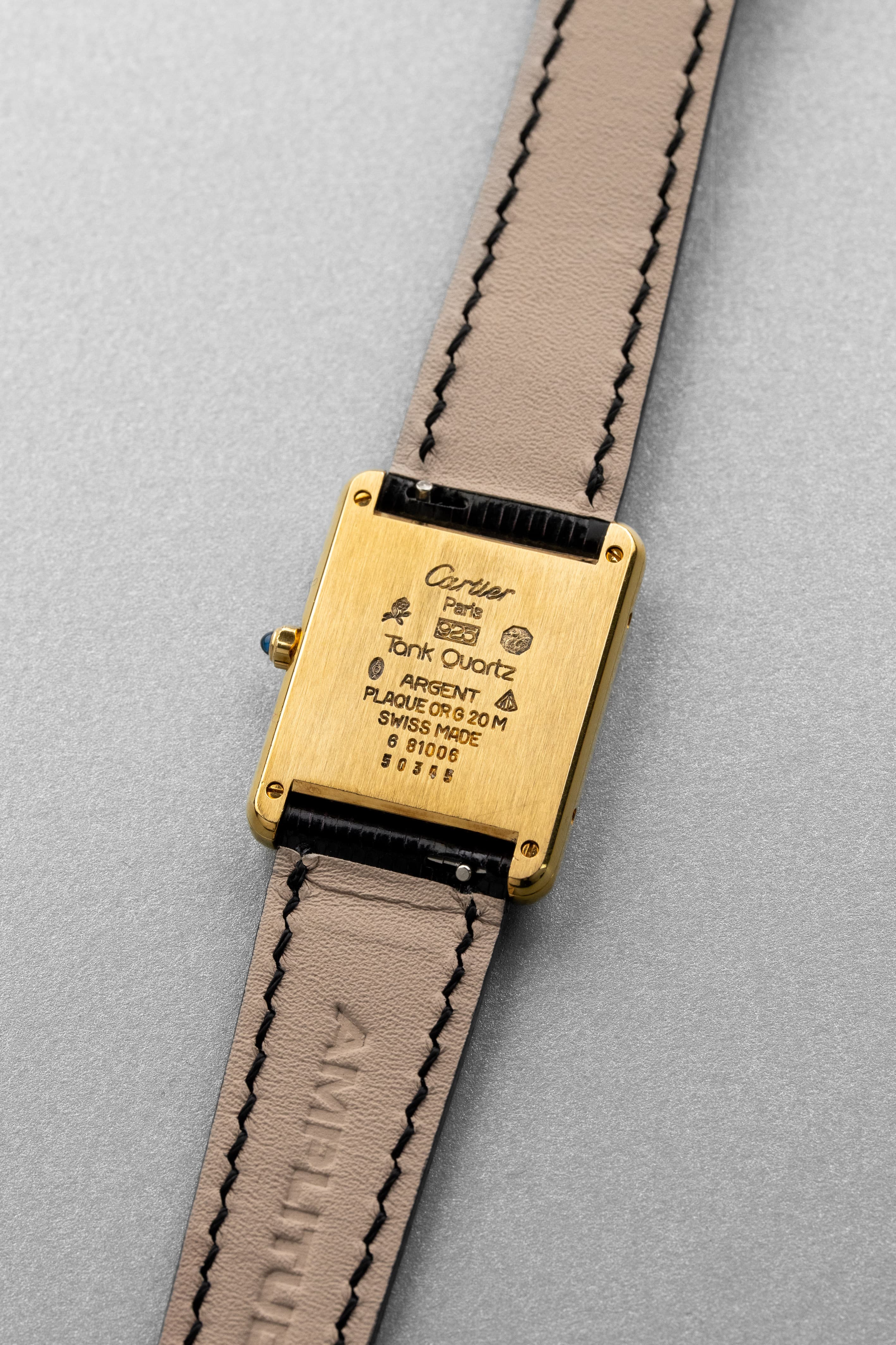 LURT Cartier Tank Must Quartz GM 6 «Red/Burgundy Dial» - Retro