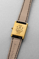 LURT Cartier Tank Must Quartz GM 6 «Red/Burgundy Dial» - Retro