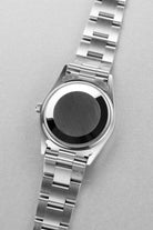 LYH7 Rolex Air-King ref. 14000M del 2006 – Quadrante blu « Explorer 3-6-9 » e Garanzia Rolex - Retro