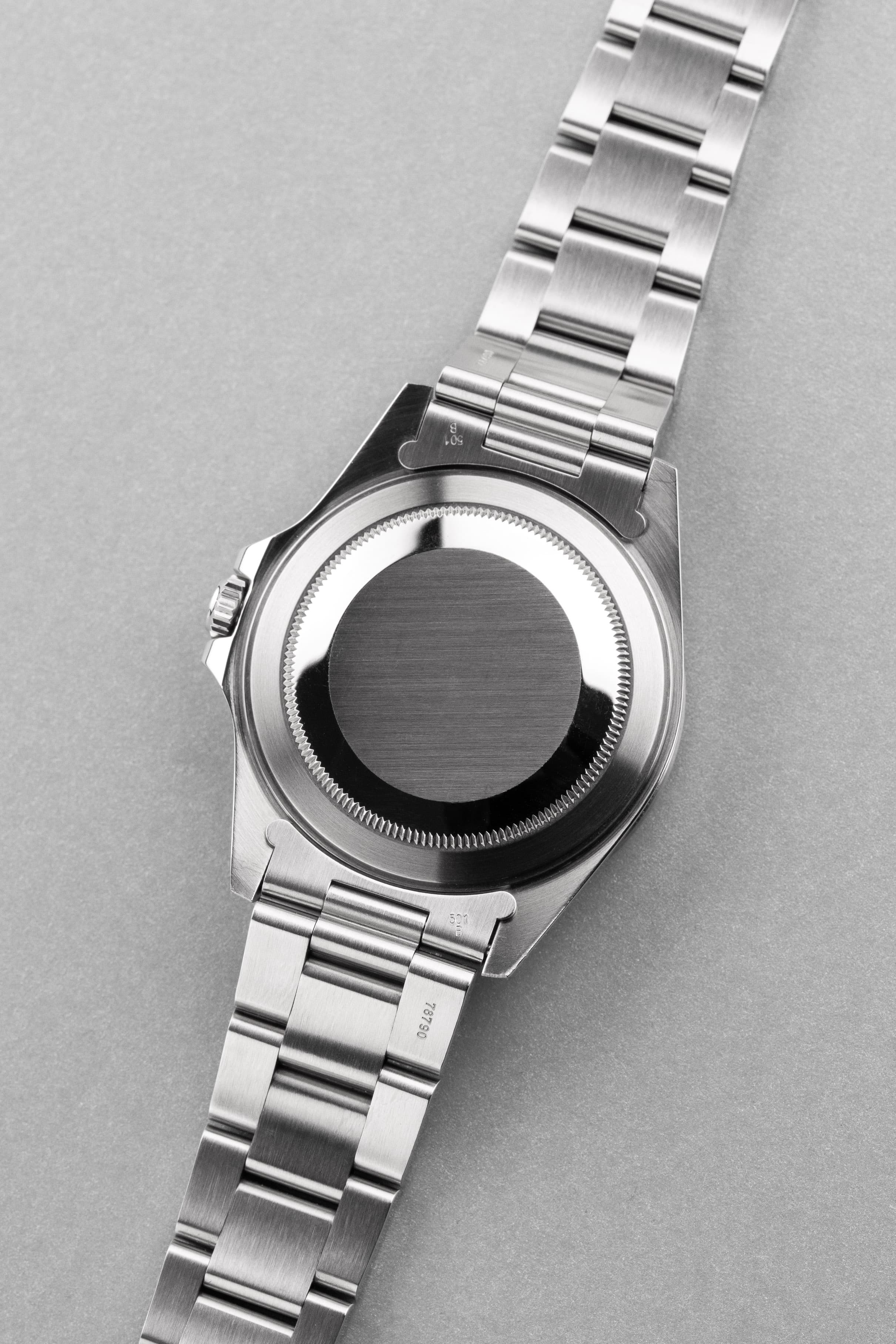 MAAR Rolex Explorer II réf. 16570 de 1997 — Cadran blanc & Tritium patiné - Back