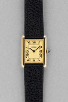 MCAW Cartier Tank Must Mécanique GM 6 «Cream/Ivory Roman Dial», circa 1980 - Fronte
