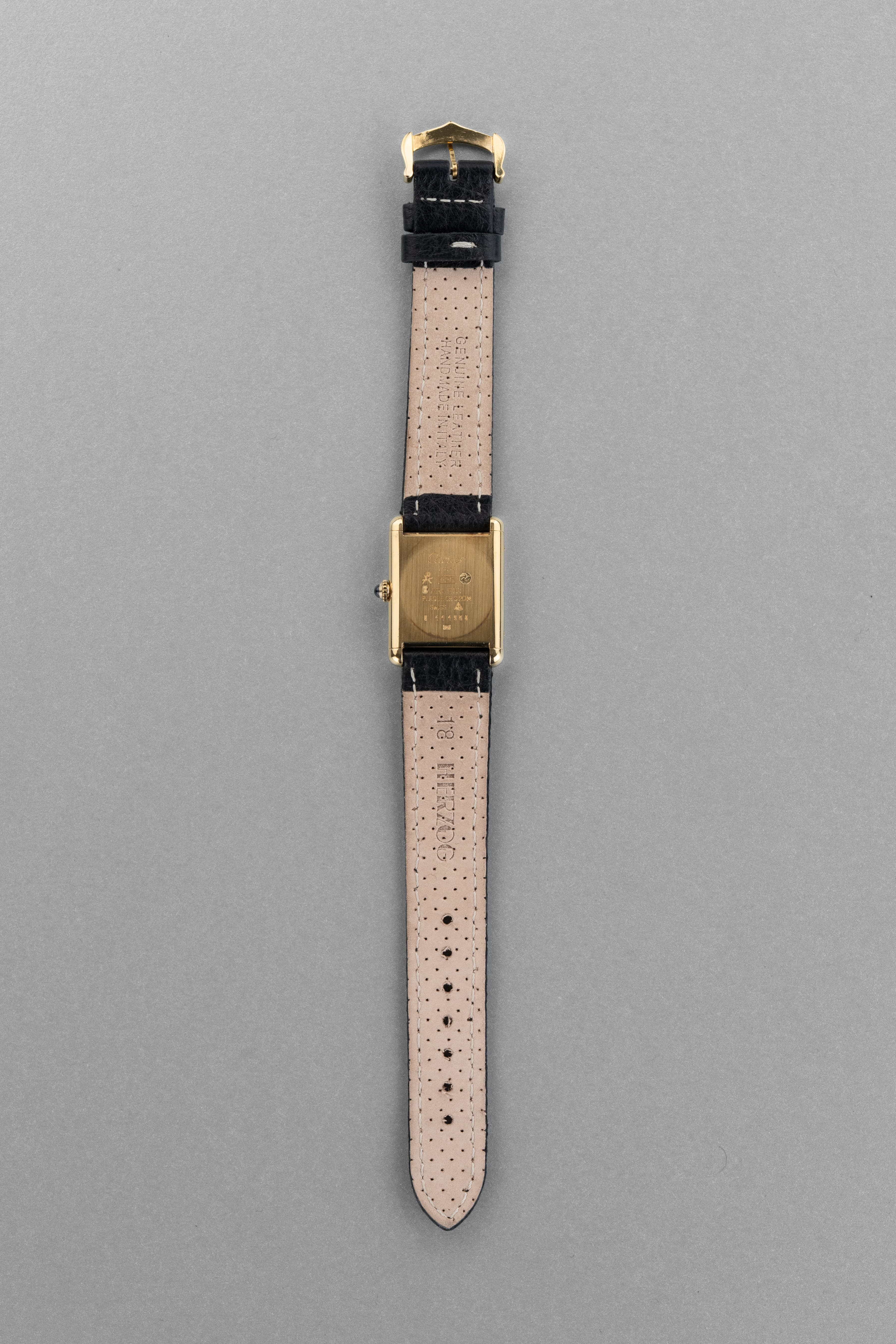 MCAW Cartier Tank Must Mécanique GM 6 «Cream/Ivory Roman Dial», circa 1980 - Panoramica
