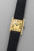 MCAW Cartier Tank Must Mécanique GM 6 «Cream/Ivory Roman Dial», circa 1980 - Tre quarti