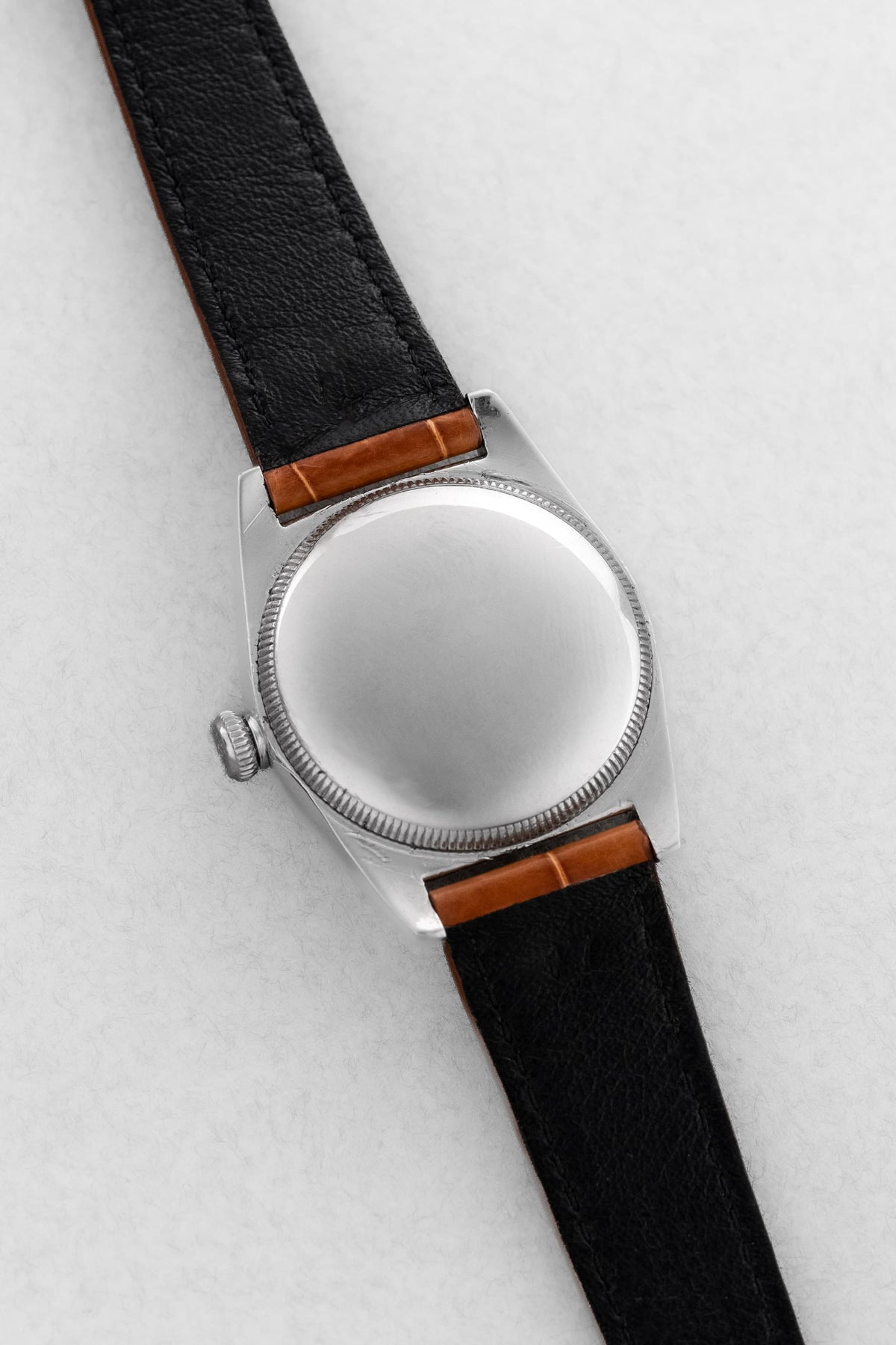 MDLZ 1948 Rolex “Bubble Back” Ref. 5050 in Steel – “Crème Brûlée” Radium Burn Dial - Back