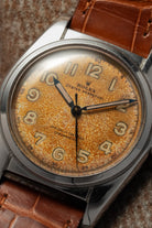 MDLZ 1948 Rolex “Bubble Back” Ref. 5050 in Steel – “Crème Brûlée” Radium Burn Dial - Dial