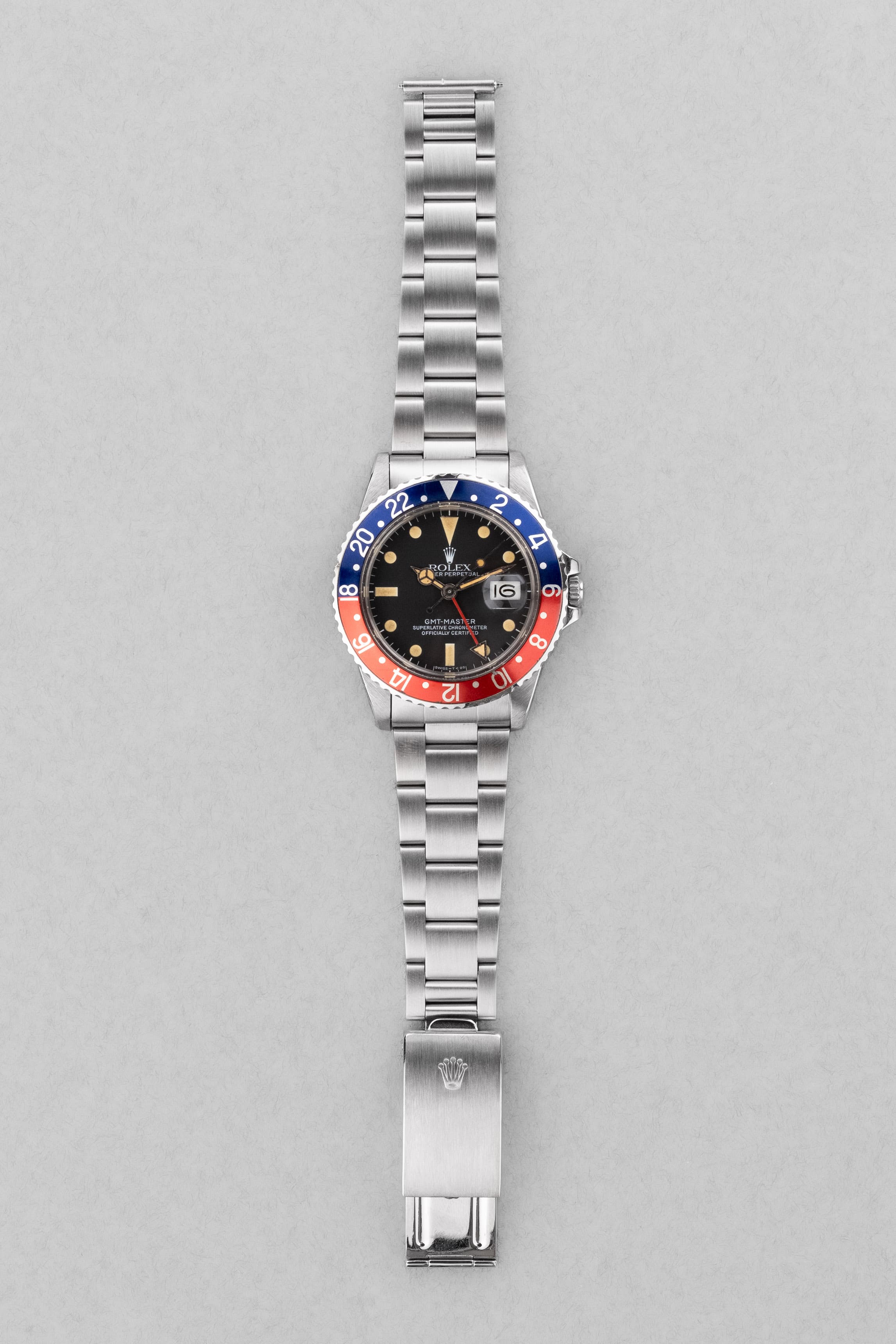 MTYT Rolex GMT-Master réf. 16750 « Pepsi » de 1983 – Cadran « Mark 1 » + Patine - Overview