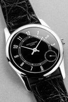 MZY9 Superb 1993 Patek Philippe Calatrava Ref. 5000G in White Gold – Full Set + First Series - Dial