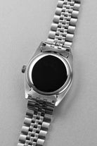 NA1Z Rolex Datejust ref. 6605 스틸, 1959년 – 경이로운 「Tropical」 다이얼 - 후면