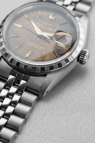 NA1Z Rolex Datejust ref. 6605 스틸, 1959년 – 경이로운 「Tropical」 다이얼 - 디테일
