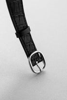 P1VE 卓越罕見 Patek Philippe Ellipse d’Or 型號 3848 白金腕錶，1992-1993 年——藍色 Sigma 字盤 + 品相絕佳 - 錶扣外側