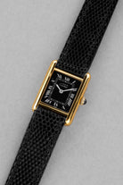 P5PN Cartier Tank Must Mécanique PM 3 Lady « Black Roman Dial » - Three Quarters