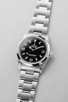 P7FC 1997-1998 Rolex Explorer Ref. 14270 – Full Set + N.O.S. + Original Rolex Sticker - Three Quarters