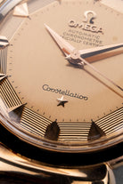 PKNA Superb and Rare Omega Constellation Grand Luxe Ref. 2930 SC in Rose Gold, circa 1956 - Dial