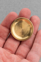 PRUL Superbe Universal Genève Polerouter De Luxe « Caramel Tropical » en or jaune, réf. 10234-3, circa 1955 - Inside case back