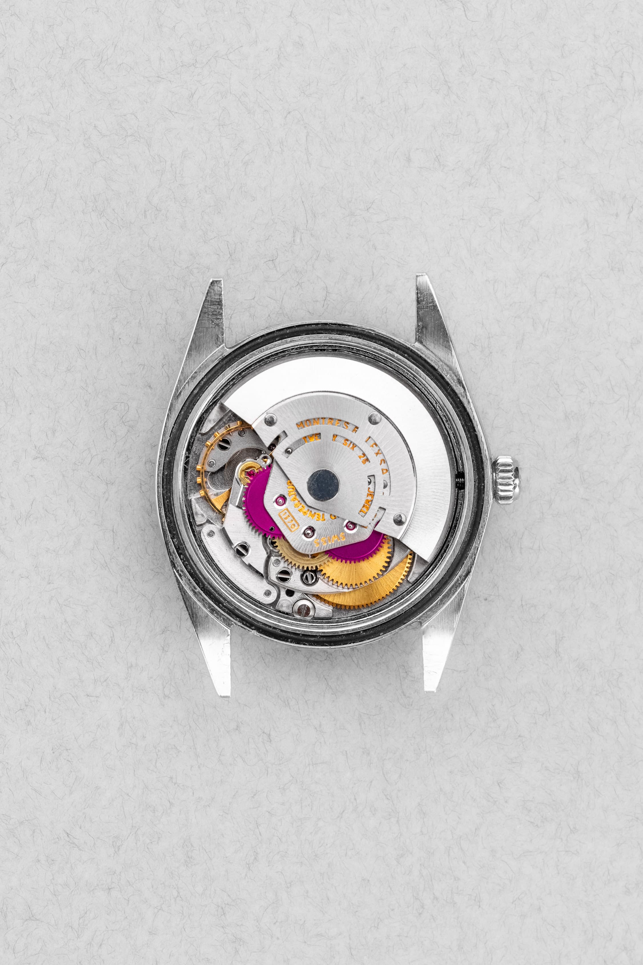 PVMQ Rolex Datejust Turn-O-Graph « Thunderbird » réf. 1625 en acier et or jaune, de 1971 - Movement