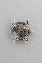 PVZW Soberbo e Raro Rolex Speedking ref. 4220 de 1943 – Mostrador « Salmon California » em Radium, Flat Back - Movimento