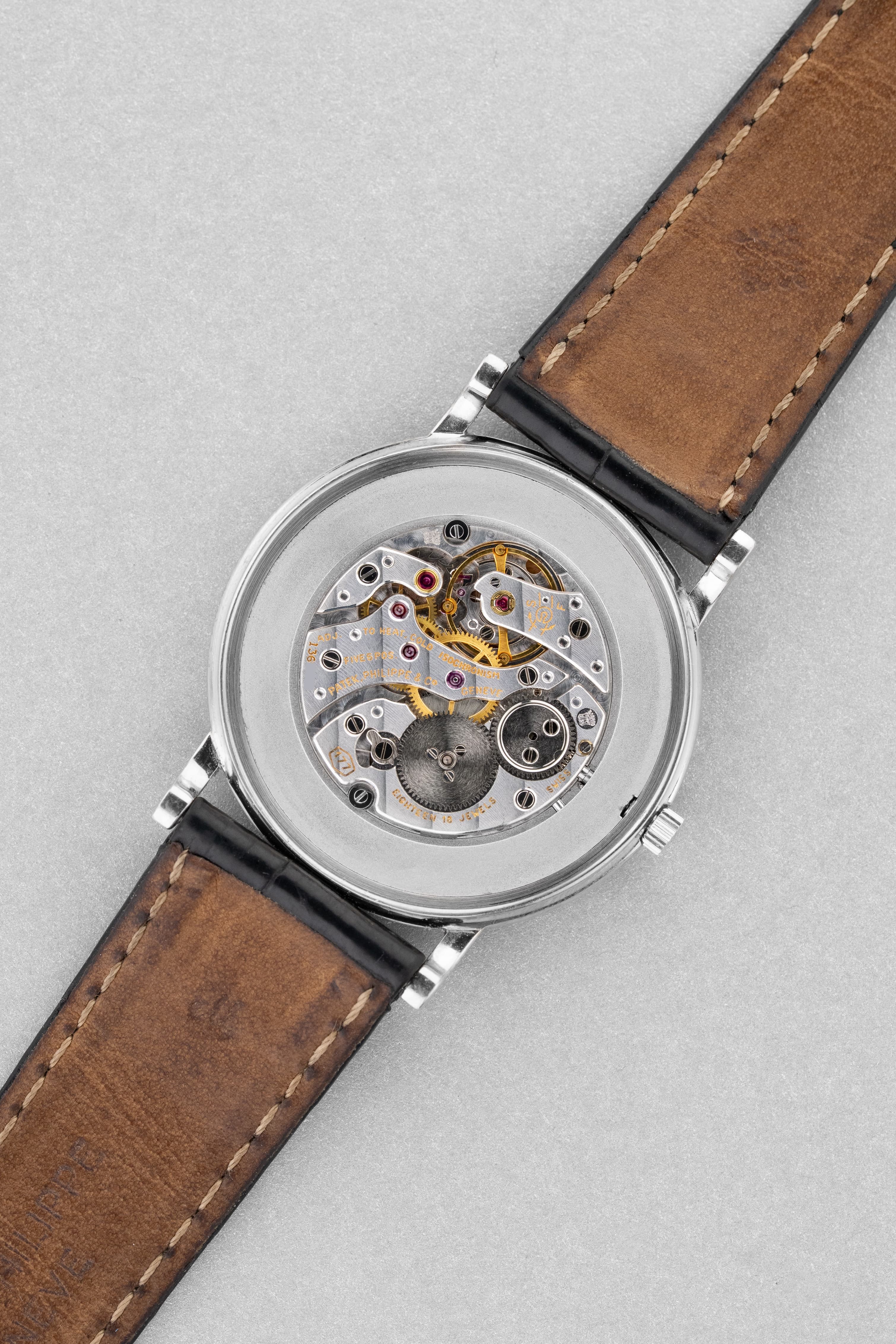 PYWT Patek Philippe Calatrava « Clous de Paris » réf. 3520D en or blanc, circa 1986 - Movement