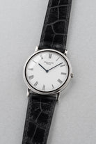 PYWT Patek Philippe Calatrava « Clous de Paris » ref. 3520D in oro bianco, circa 1986 - Tre quarti