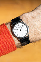 PYWT Patek Philippe Calatrava « Clous de Paris » ref. 3520D in oro bianco, circa 1986 - Wristshot