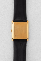 QKMY Rare Piaget « Tank Clous de Paris » réf. 9151 en or jaune et onyx, circa 1975 – Parfaite - Back