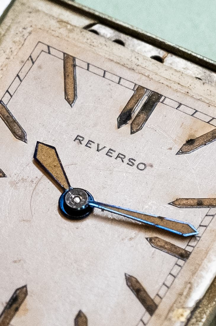 QTYM Rare et Superbe Reverso au Radium de 1932 - Dial