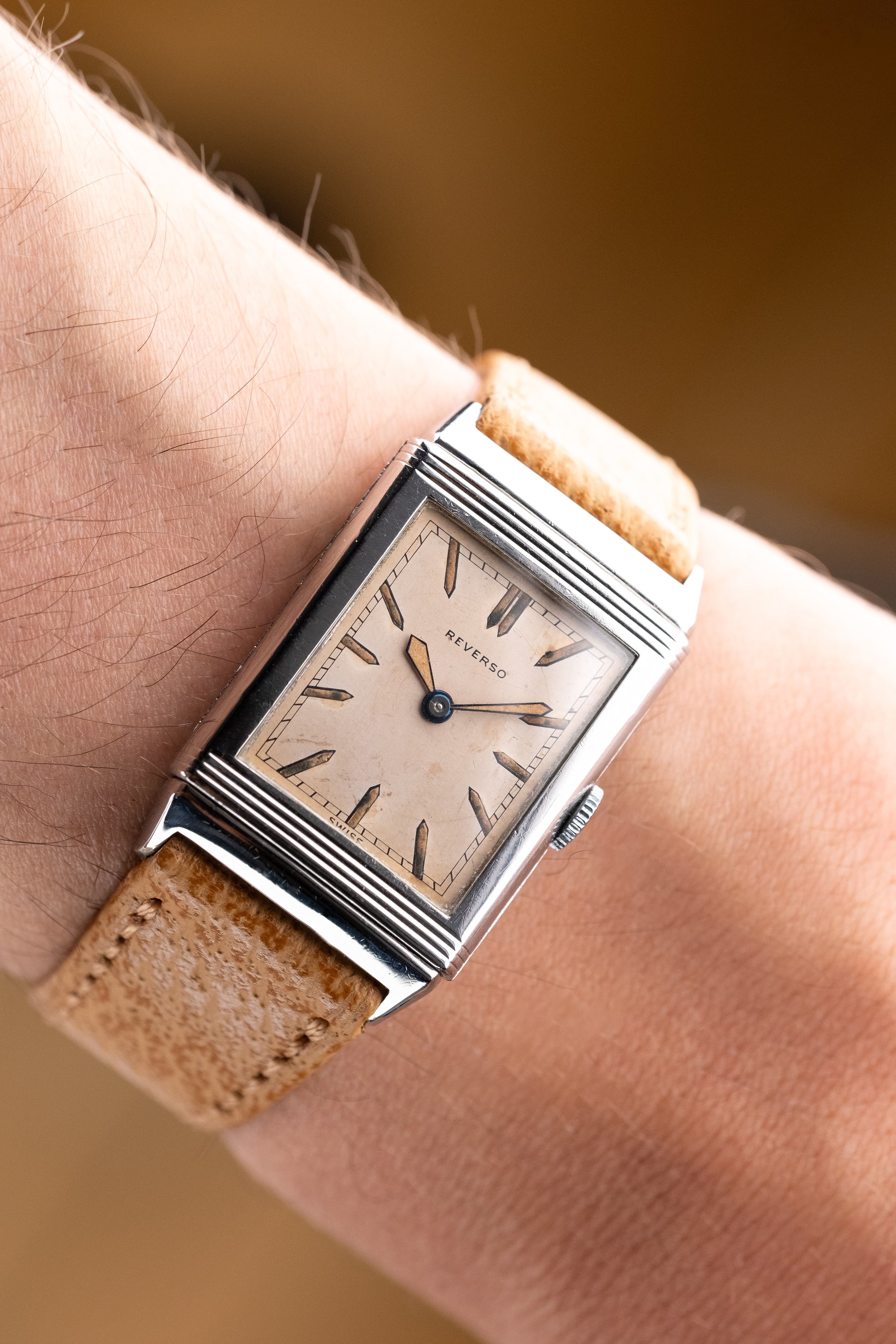 QTYM Rare et Superbe Reverso au Radium de 1932 - Wristshot