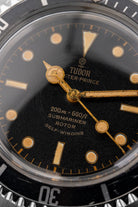 QV6C Superb 1963 Tudor Submariner Ref. 7928 Gilt “Mark 3” – Pointed Crown Guards - Dial