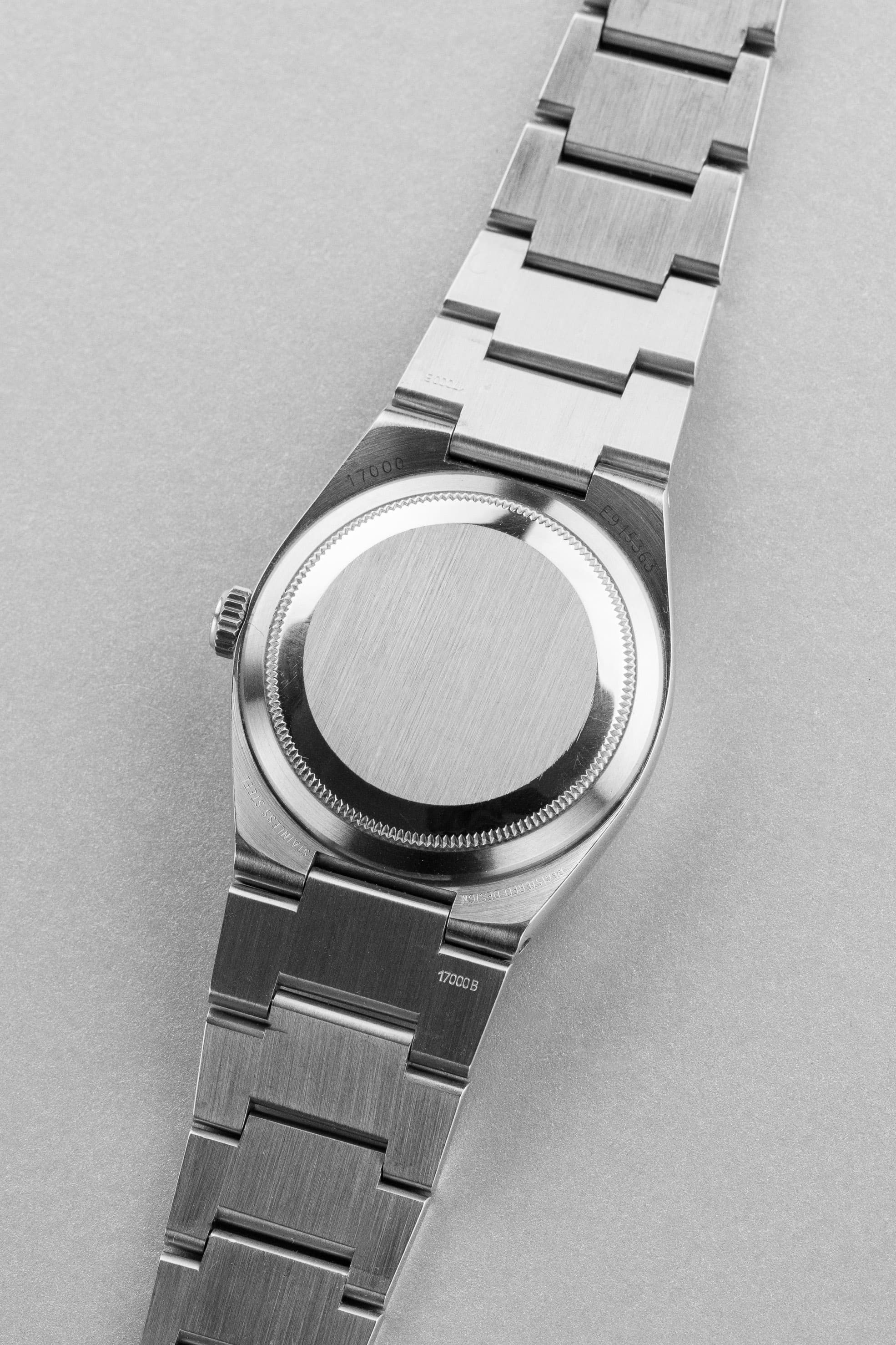 QVEG Superbe Rolex Datejust Oysterquartz réf. 17000 de 1990 – Cadran bleu - Back