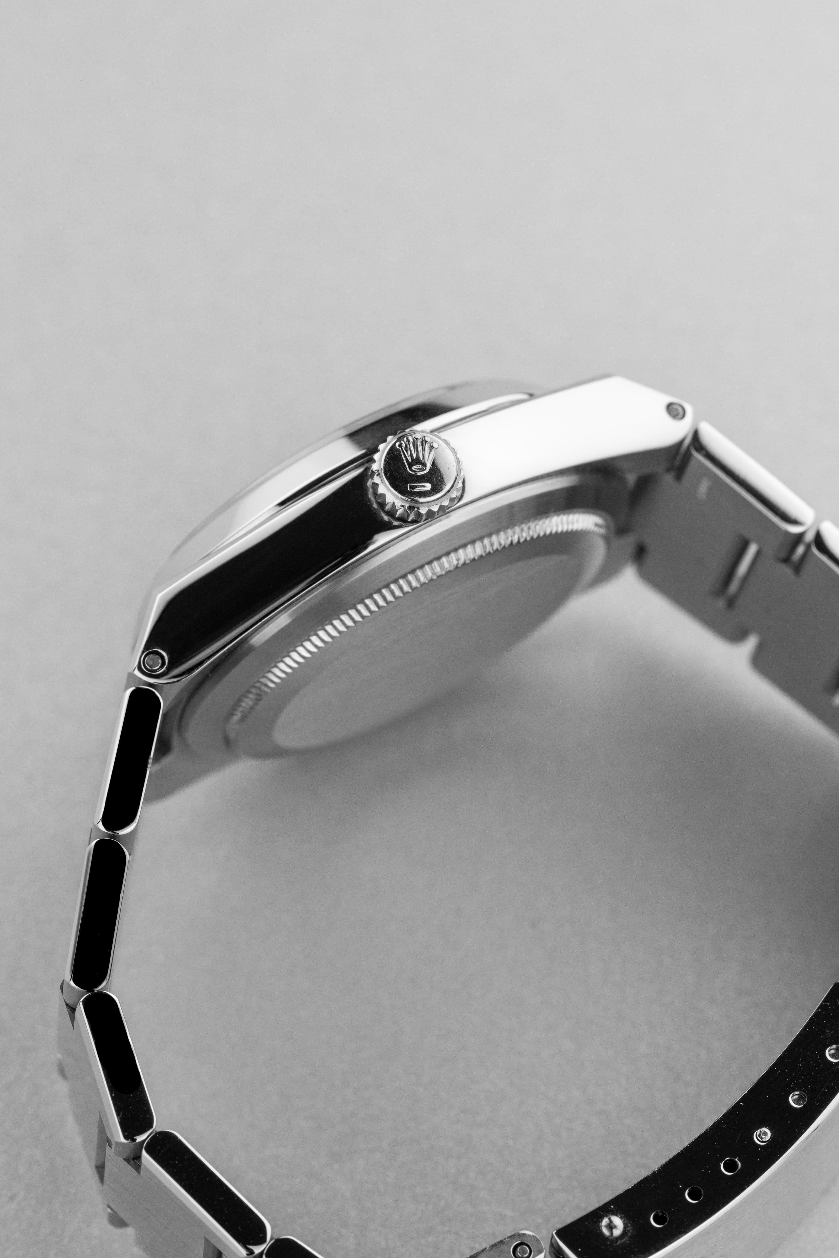 QVEG Superbe Rolex Datejust Oysterquartz réf. 17000 de 1990 – Cadran bleu - Right side