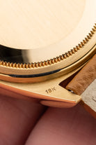 RKJL Superbe Rolex Day-Date réf. 1803 « Silver Wide Boy » de 1972 - Hallmark