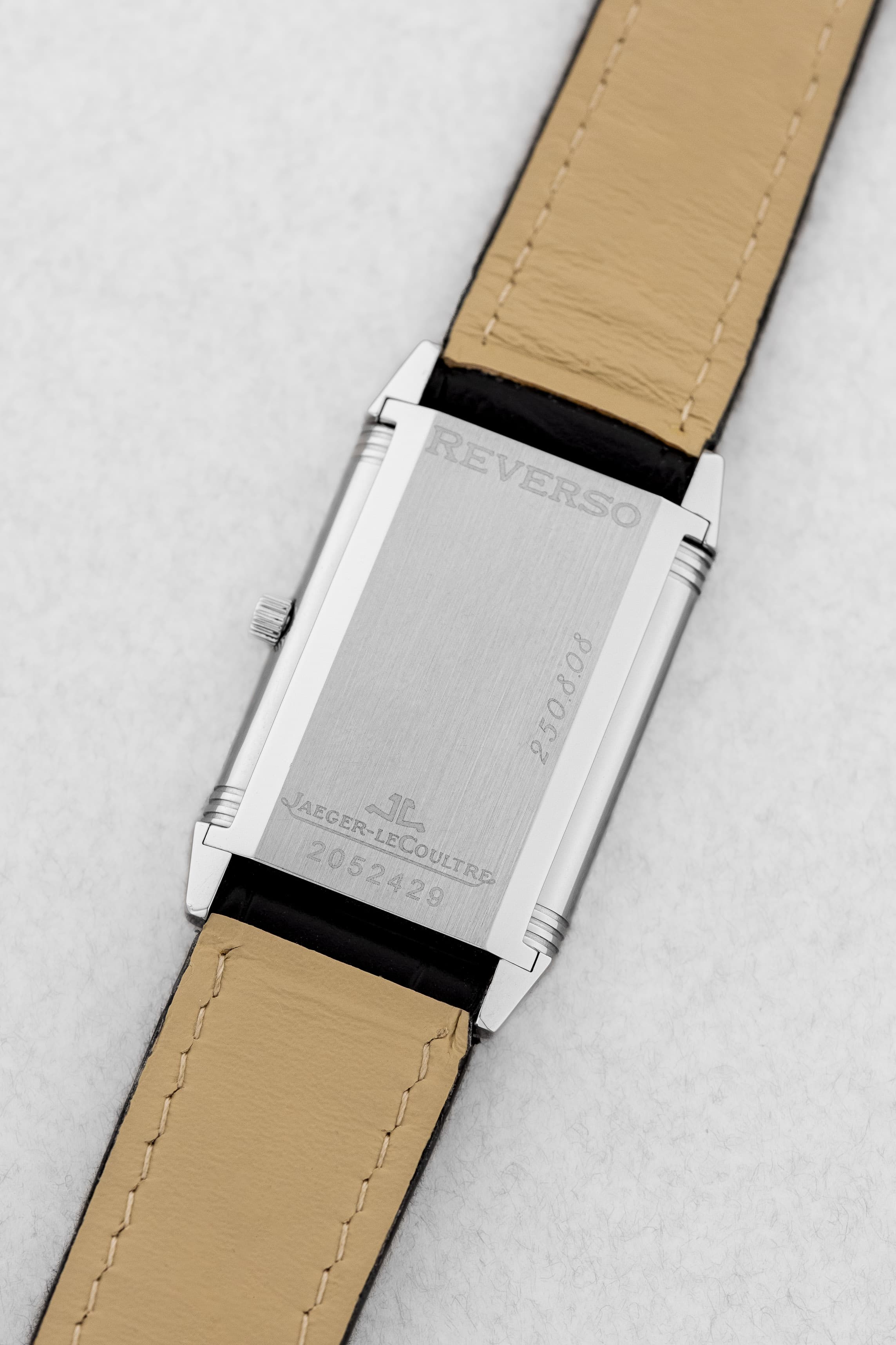 RPNC Jaeger-LeCoultre Reverso « Classique Medium » Quartz en acier, réf. 250.8.08 - Back