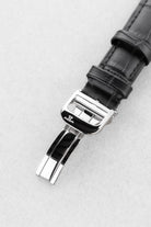 RPNC Jaeger-LeCoultre Reverso « Classique Medium » Quartz en acier, réf. 250.8.08 - Buckle Outside