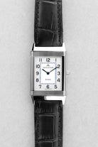 RPNC Jaeger-LeCoultre Reverso « Classique Medium » Quartz en acier, réf. 250.8.08 - Front