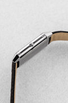 RPNC Jaeger-LeCoultre Reverso « Classique Medium » Quartz en acier, réf. 250.8.08 - Right side