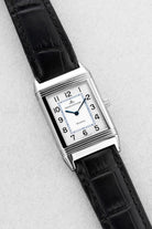 RPNC Jaeger-LeCoultre Reverso « Classique Medium » Quartz en acier, réf. 250.8.08 - Three Quarters