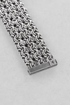 S2PP Omega De Ville « Jeux d'Argent » Emerald par Andrew Grima, réf. 8272 en argent massif, de 1972 - Buckle Outside