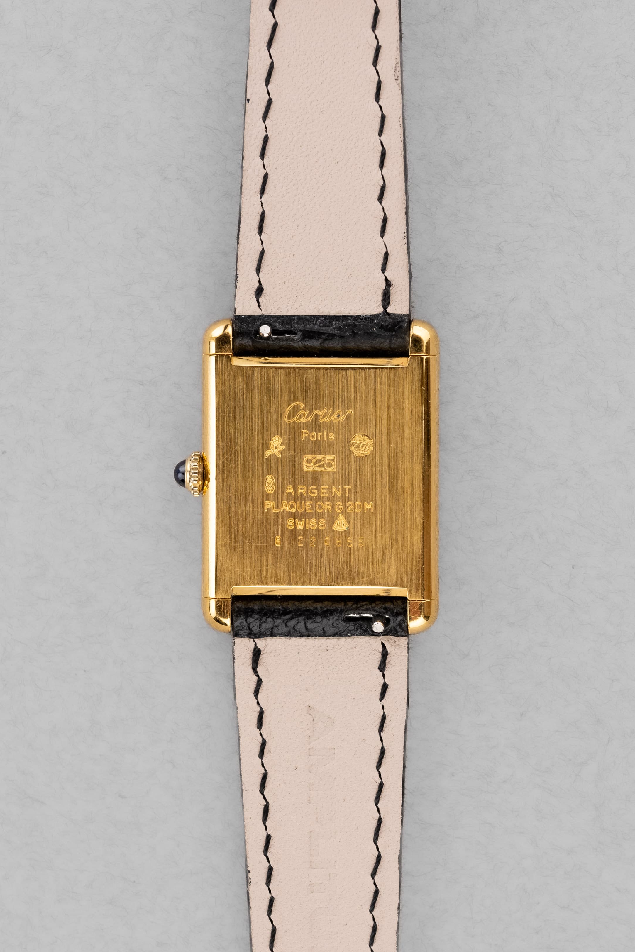 SDUT Cartier Tank Must Mécanique GM 6 « Trinity » - Back