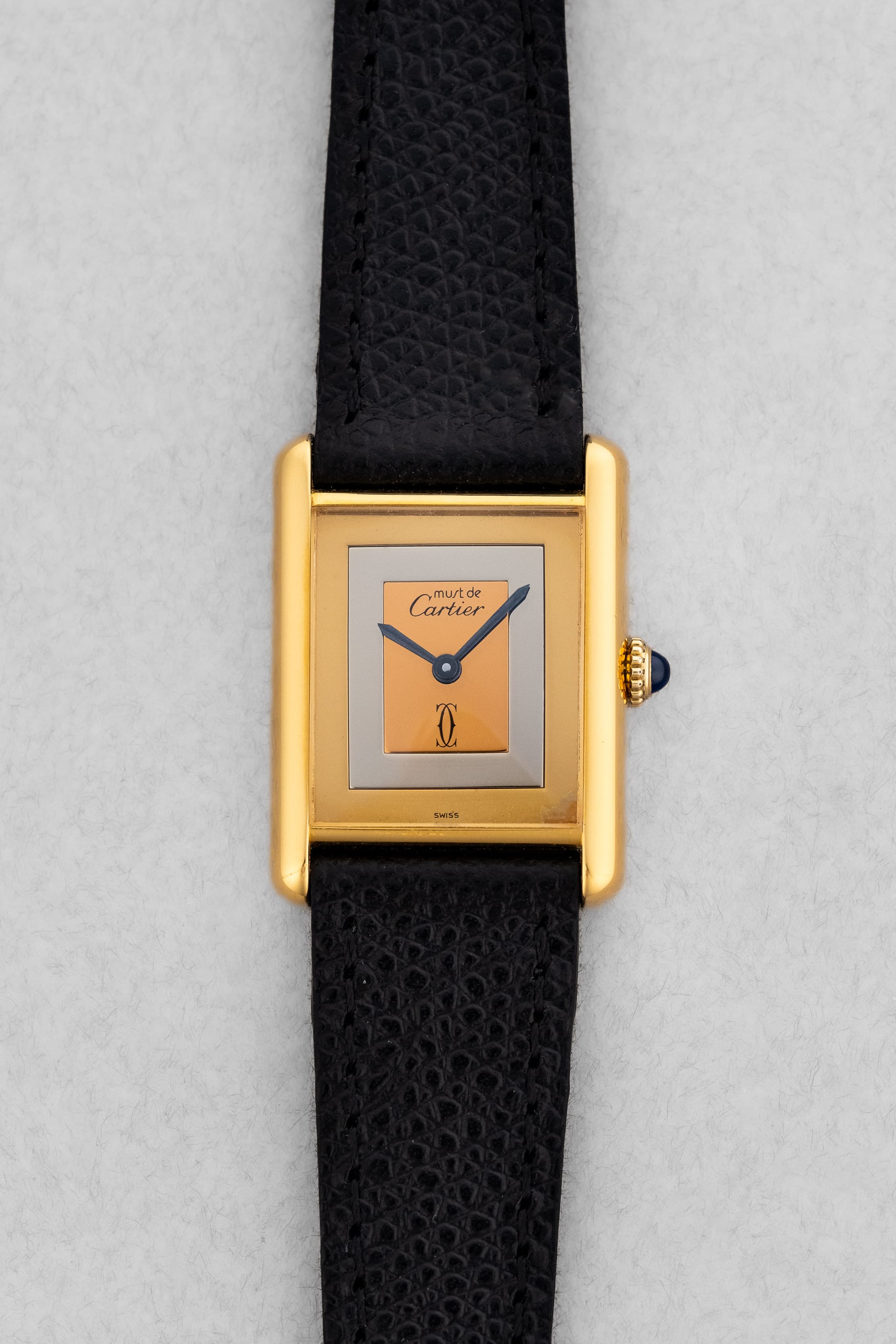 SDUT Cartier Tank Must Mécanique GM 6 « Trinity » - Front