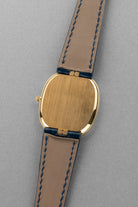 SKP2 精美的 Patek Philippe Ellipse d’Or「Jumbo」型號 3738 自動上鍊腕錶——藍色字盤 & Cal. 240 微型擺陀 - 背面