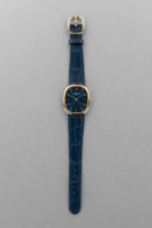 SKP2 精美的 Patek Philippe Ellipse d’Or「Jumbo」型號 3738 自動上鍊腕錶——藍色字盤 & Cal. 240 微型擺陀 - 整體圖