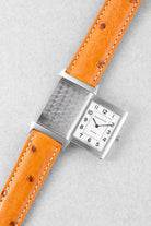 SNY8 Jaeger-LeCoultre Reverso « Classique Medium » mécanique en acier, réf. 250.8.86, circa 1990 - Three Quarters