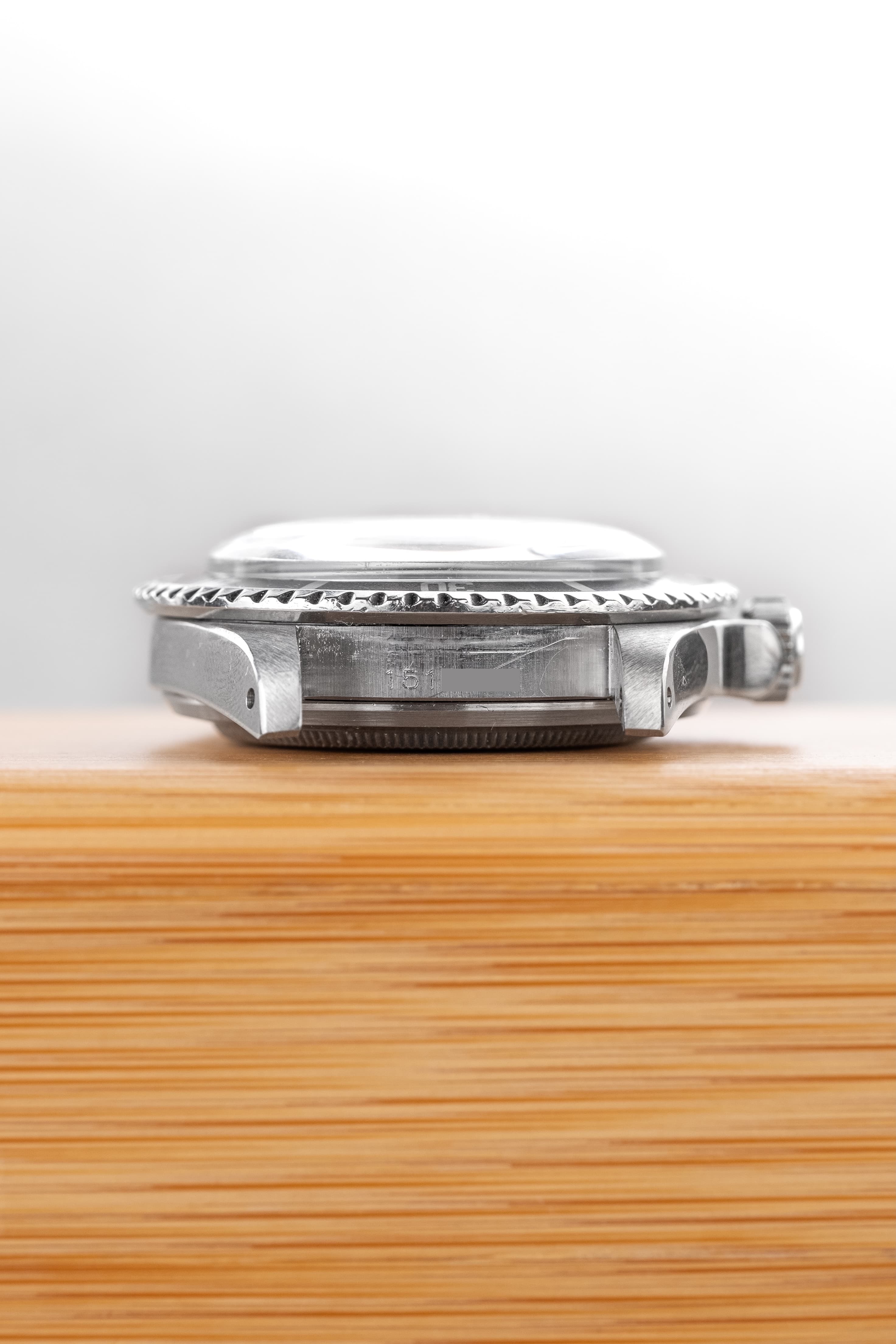 SW34 Rolex Submariner 5513 « Meters First Zinc Sulfide » de 1966 - Lugs - Serial