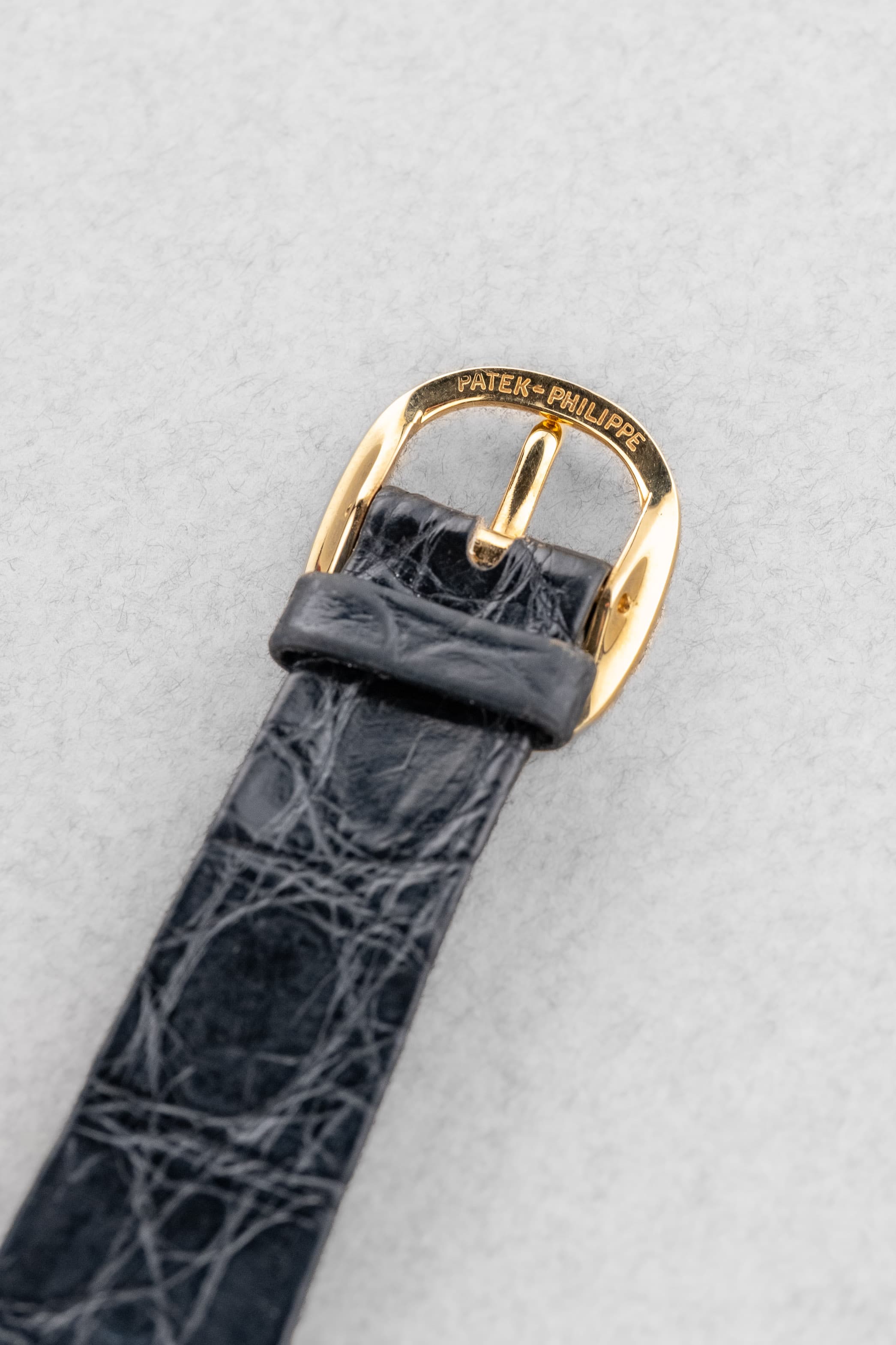 SZRR Superbe Patek Philippe Ellipse d'Or « Jumbo » réf. 3738 Automatique Sigma, Full Set, Cal. 240 Micro-Rotor - Buckle Inside