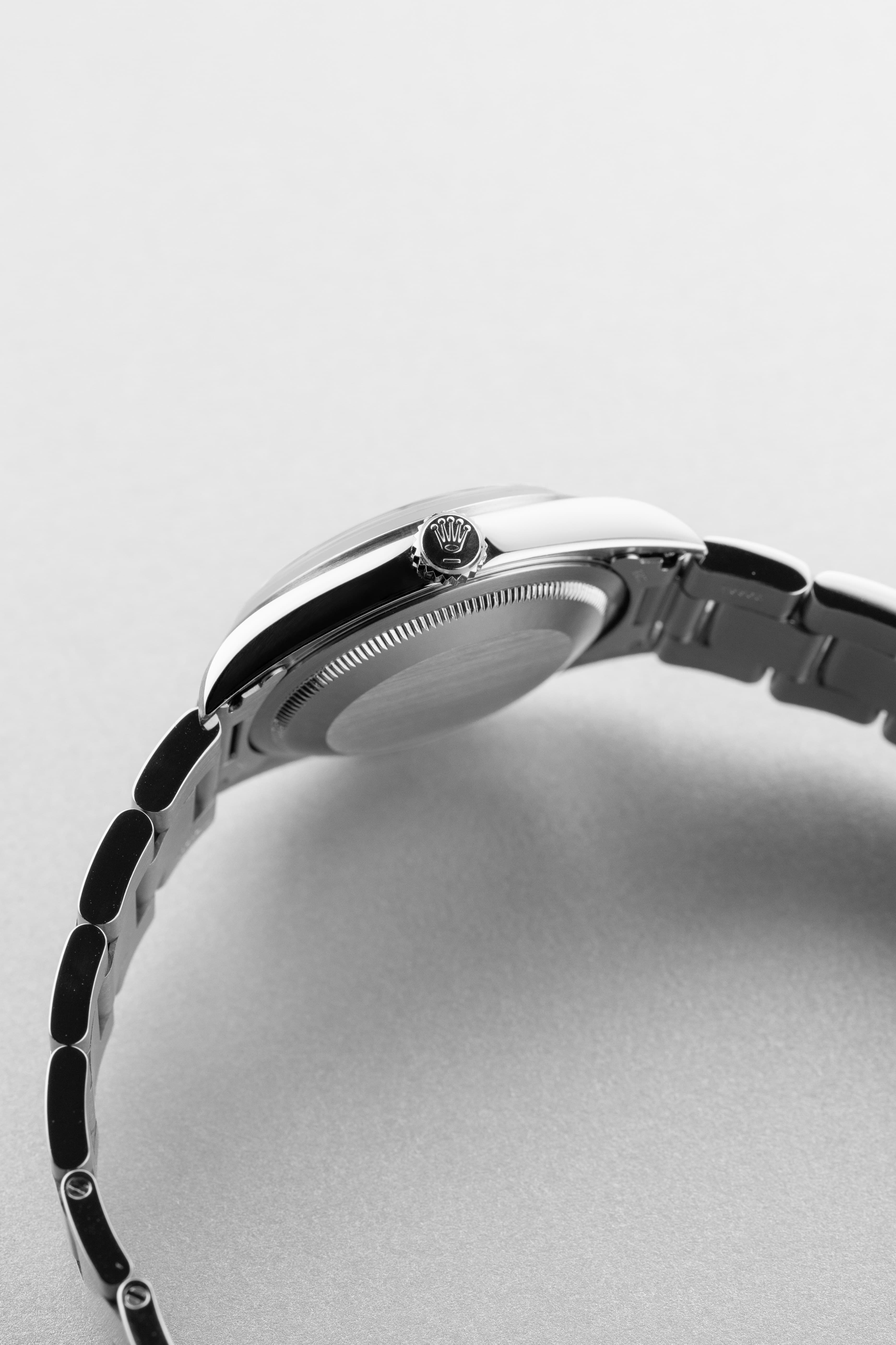 TPHB Rolex Datejust réf. 16200 de 2004-2005 en acier – Garantie d’origine + Cadran « White Roman No Lume » - Right side