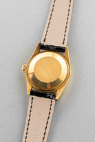 TYPG Rare 1990 Rolex Oyster Perpetual 31 Ref. 67518 in Yellow Gold – Perfect Condition - Back