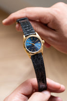 TYPG Rare 1990 Rolex Oyster Perpetual 31 Ref. 67518 in Yellow Gold – Perfect Condition - Lifestyle