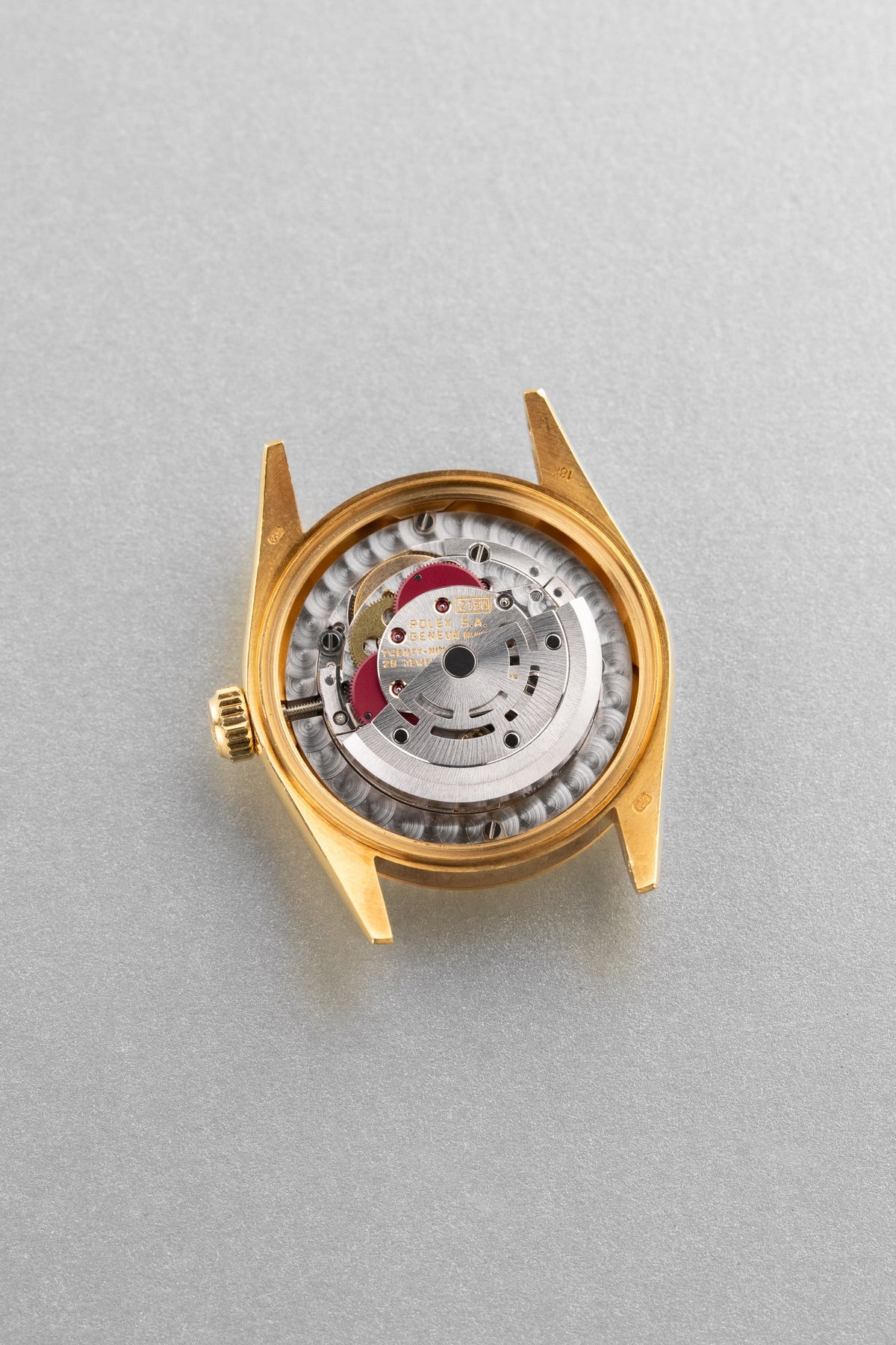 TYPG Rare 1990 Rolex Oyster Perpetual 31 Ref. 67518 in Yellow Gold – Perfect Condition - Movement