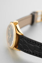 TYPG Rare 1990 Rolex Oyster Perpetual 31 Ref. 67518 in Yellow Gold – Perfect Condition - Right side