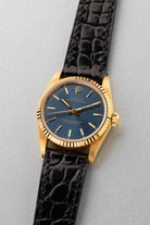 TYPG Rare 1990 Rolex Oyster Perpetual 31 Ref. 67518 in Yellow Gold – Perfect Condition - Three Quarters