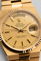 TZBB Rolex Day-Date Oysterquartz réf. 19018 en or jaune de 1979 – Excellent état - Dial